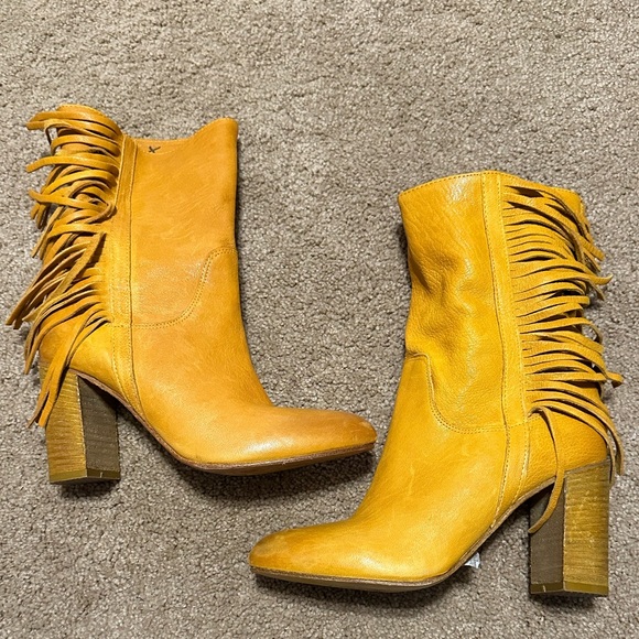 Free People Wild Rose Fringe Slouch Boot Size 6 From Buckle - Picture 2 of 8
